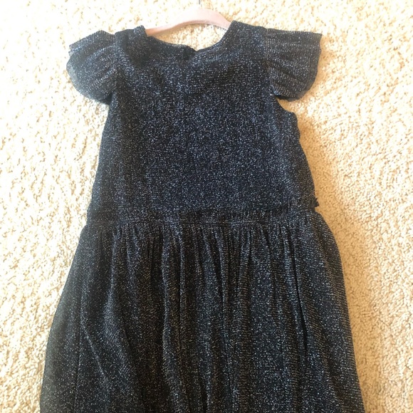 zara girls black dress